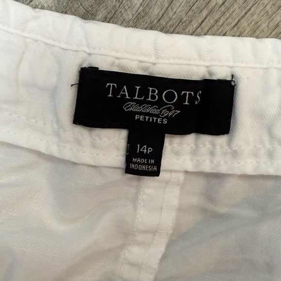 Talbots  White Pencil Skirt Size 14P - Picture 4 of 7
